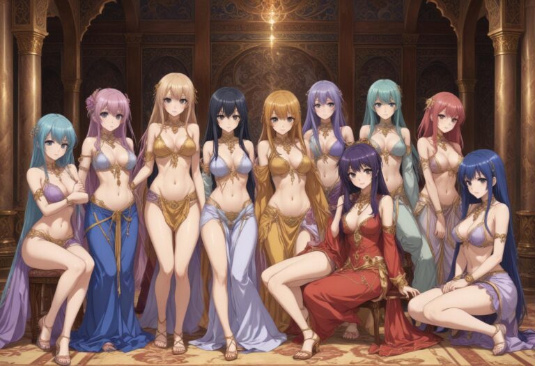 harem anime