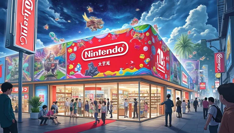 Nintendo eröffnet vierten offiziellen Store in Fukuoka