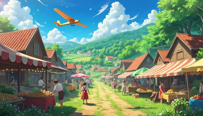 Overview Trailer for Story of Seasons: Grand Bazaar Remake Highlights Farming, Glider, Bazaar, Neighbors - News