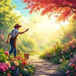 Manga über herausragende Gartenbau-Fähigkeiten endet