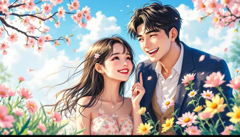 Frühlingshafter Teaser zum Anime "Tenbin Romantic Comedy"